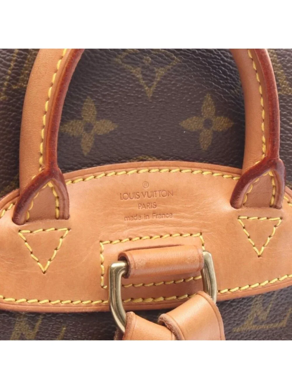 Louis Vuitton Backpack Mini Montsouris Canvas Leather